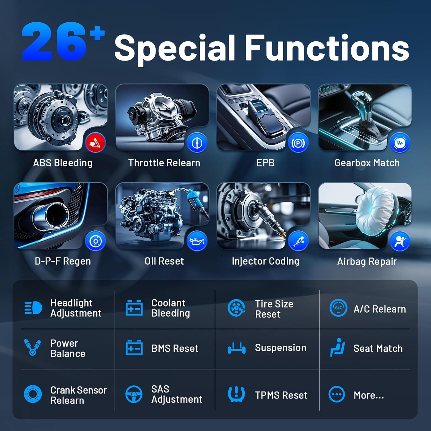 xtool a30m 26+ special functions