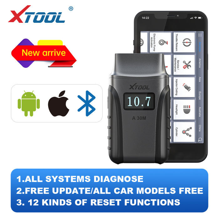 XTOOL A30M BT Connection OBD2 Scanner-8