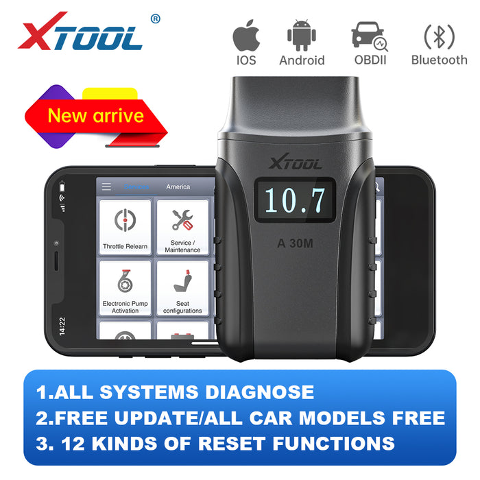 XTOOL A30M BT Connection OBD2 Scanner-11