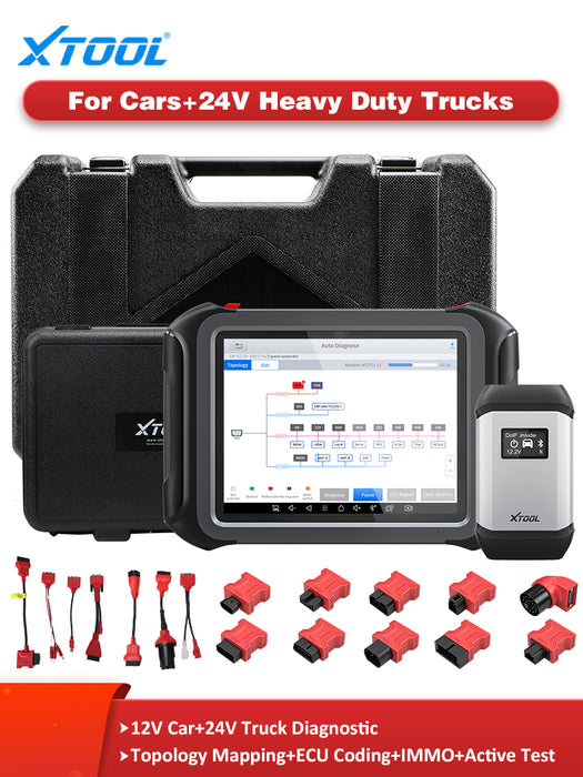 2023 NEW Released 12V Car and 24V Truck Diagnostic Tool-4
