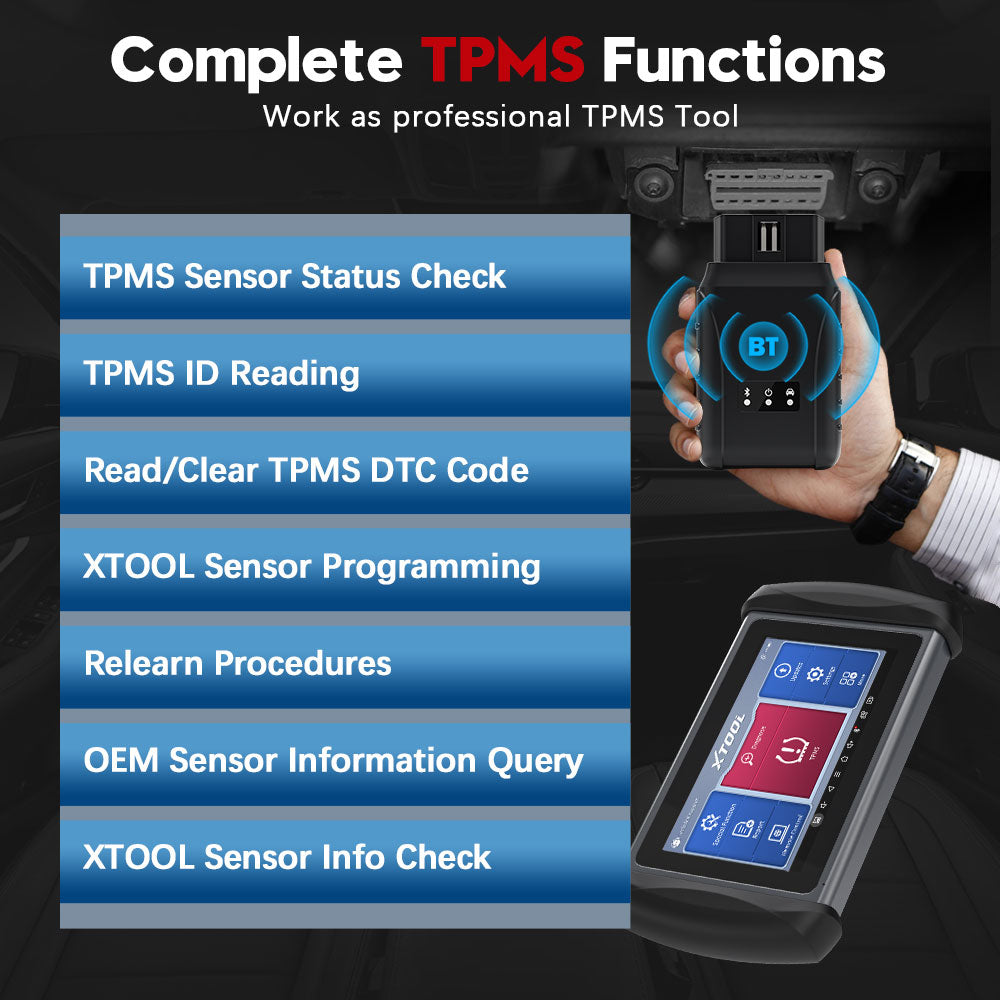 XTOOL InPlus IP819TP Xtool Official Car Dignostic TOOL Store