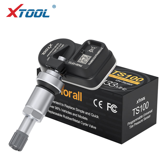 XTOOL TS100 metal Ver. Programmable tire pressure monitoring system sensor-4
