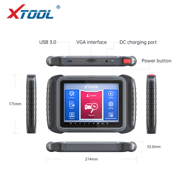 XTOOL D8 Automotive Diagnostic Tool-7