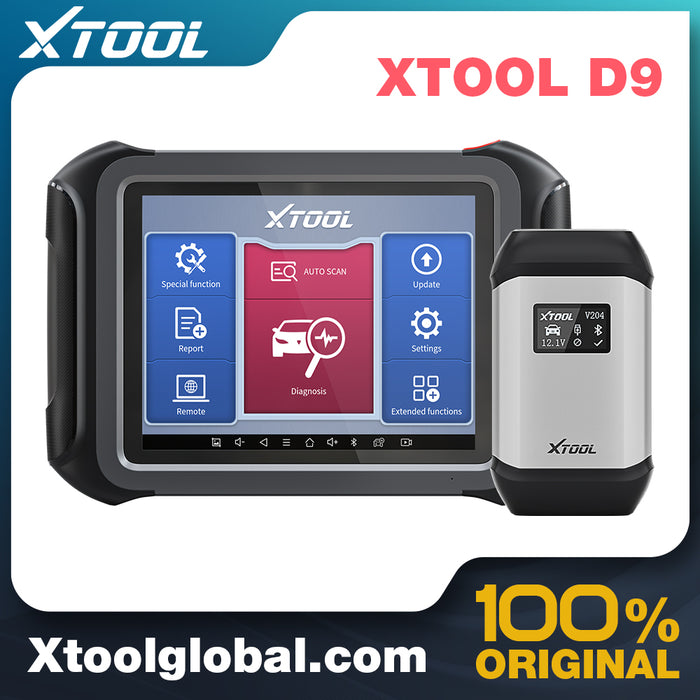 XTOOL D9S Pro Automotive Diagnostic Scan Tool[2024 New Upgraded], Bluetooth  Bi Directional Auto Car Scanner, 42 Services 