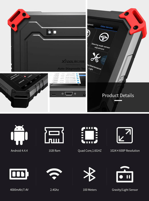 X100 PAD2 OBD2 Auto Key Programmer-4
