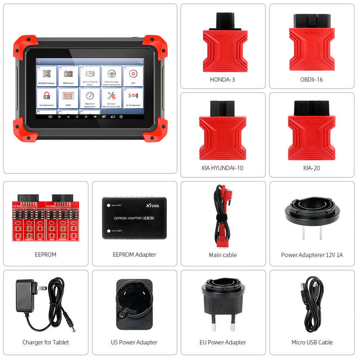 XTOOL X100 PAD OBD2 Auto Key Programmer-7