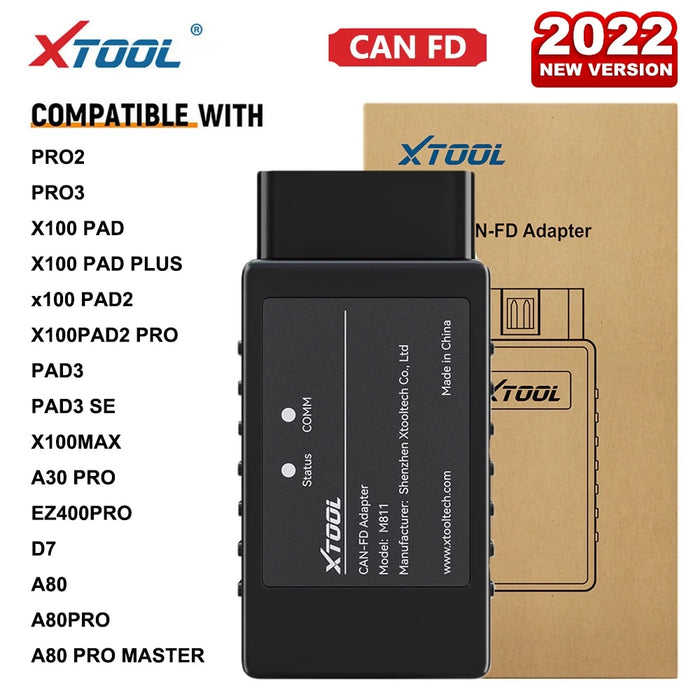 XTOOL New Adapter CAN FD Diagnose ECU Systems-2